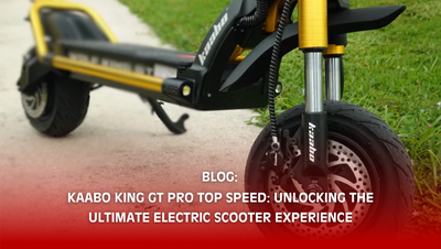 Kaabo King GT Pro Top Speed: Unlocking the Ultimate Electric Scooter Experience