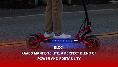 Kaabo Mantis 10 Lite: A Perfect Blend of Power and Portability