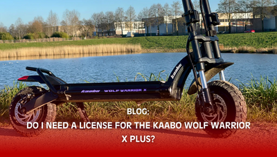 Do I Need a License for the Kaabo Wolf Warrior X Plus?