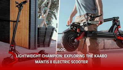 Lightweight Champion: Exploring the Kaabo Mantis 8 Electric Scooter